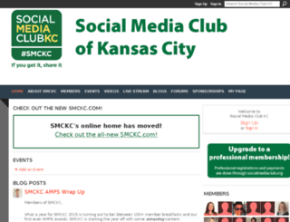 socialmediaclubkc.ning.com screenshot