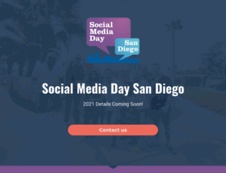 socialmediadaysandiego.com screenshot