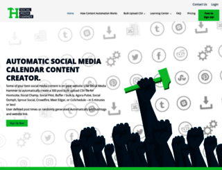 socialmediahammer.com screenshot