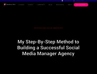socialmediamanagerpro.com screenshot