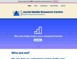 socialmediaresearchcentre.com screenshot
