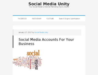 socialmediaunity.com screenshot