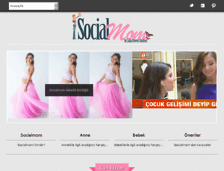 socialmom.com.tr screenshot