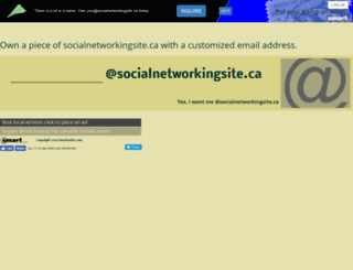 socialnetworkingsite.ca screenshot