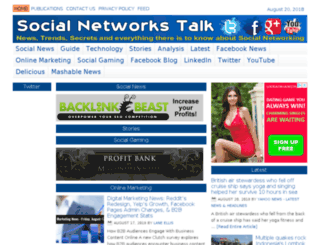socialnetworkstalk.com screenshot
