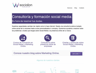 socialon.es screenshot