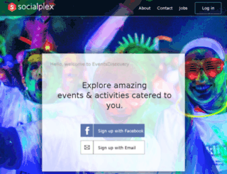 socialplex.org screenshot
