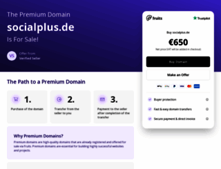 socialplus.de screenshot