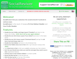 socialreviver.org screenshot