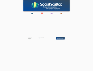 socialscallop.com screenshot
