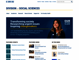 socialsciences.ucsc.edu screenshot
