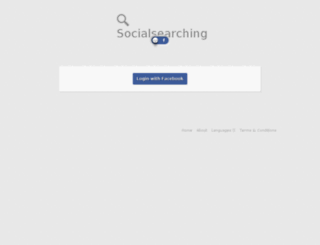 socialsearching.info screenshot