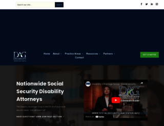 socialsecuritylawcenter.info screenshot