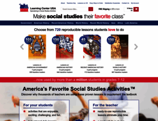 socialstudiesactivities-com.3dcartstores.com screenshot