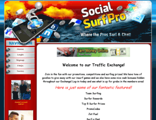 socialsurfpro.surf screenshot