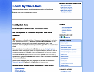 socialsymbols.com screenshot