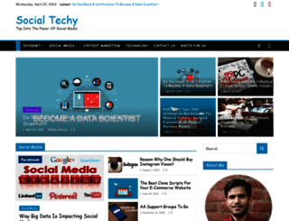 socialtechy.com screenshot