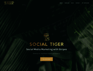 socialtiger.com.au screenshot