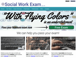 socialworkexam.com screenshot