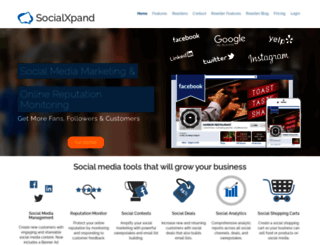 socialxpand.com screenshot