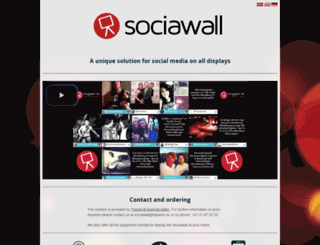 sociawall.com screenshot