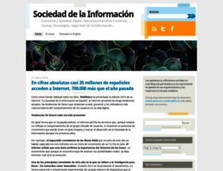 sociedaddelainformacion.wordpress.com screenshot