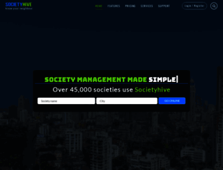 societyhive.com screenshot