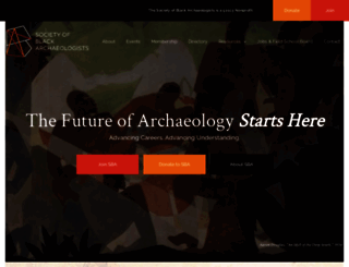 societyofblackarchaeologists.com screenshot