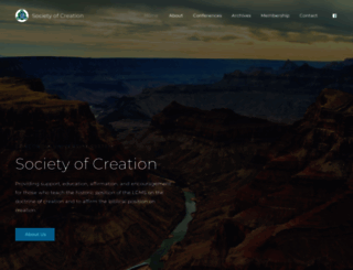 societyofcreation.org screenshot