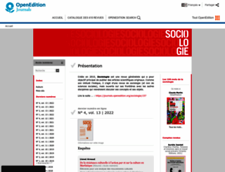 sociologie.revues.org screenshot