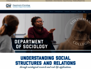 sociology.columbian.gwu.edu screenshot