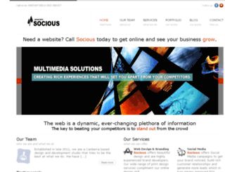 socious.com.au screenshot