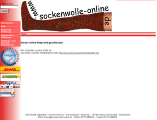 sockenwolle-online.de screenshot