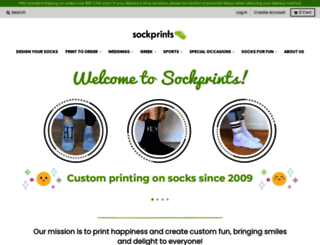 sockprints.com screenshot
