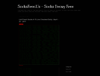 socksfree.us screenshot