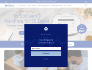 soclean.com screenshot