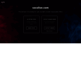 socolive.com screenshot