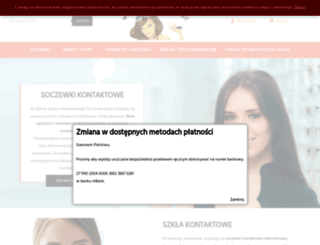 soczewki.sklep.pl screenshot