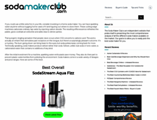sodamakerclub.com screenshot