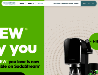 sodastream.ca screenshot