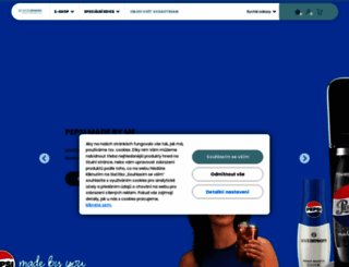 sodastream.cz screenshot