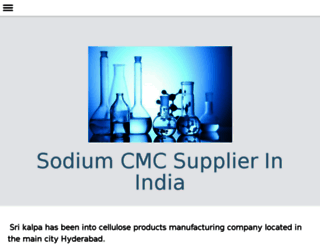 sodiumcmcsupplierinindia.jimdo.com screenshot