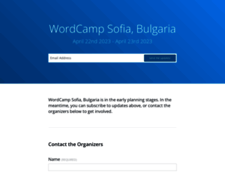 sofia.wordcamp.org screenshot