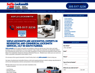 soflo-locksmith.com screenshot