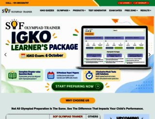sofolympiadtrainer.com screenshot