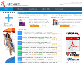 soft-coupon.com screenshot