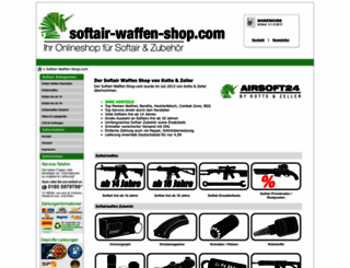 softair-waffen-shop.com screenshot