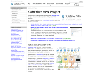 softether.org screenshot