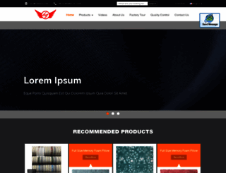 softmemoryfoampillow.com screenshot