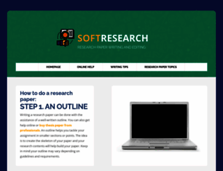 softresearch.org screenshot